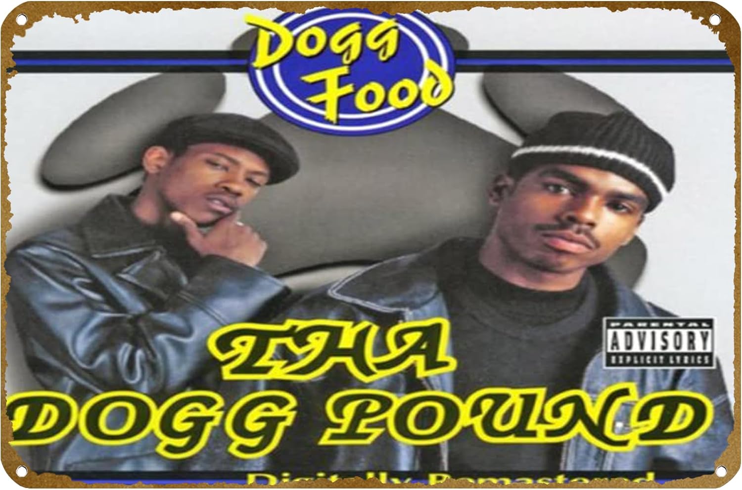 Brass Weight Plate - Tha Dogg Pound Let's Play House