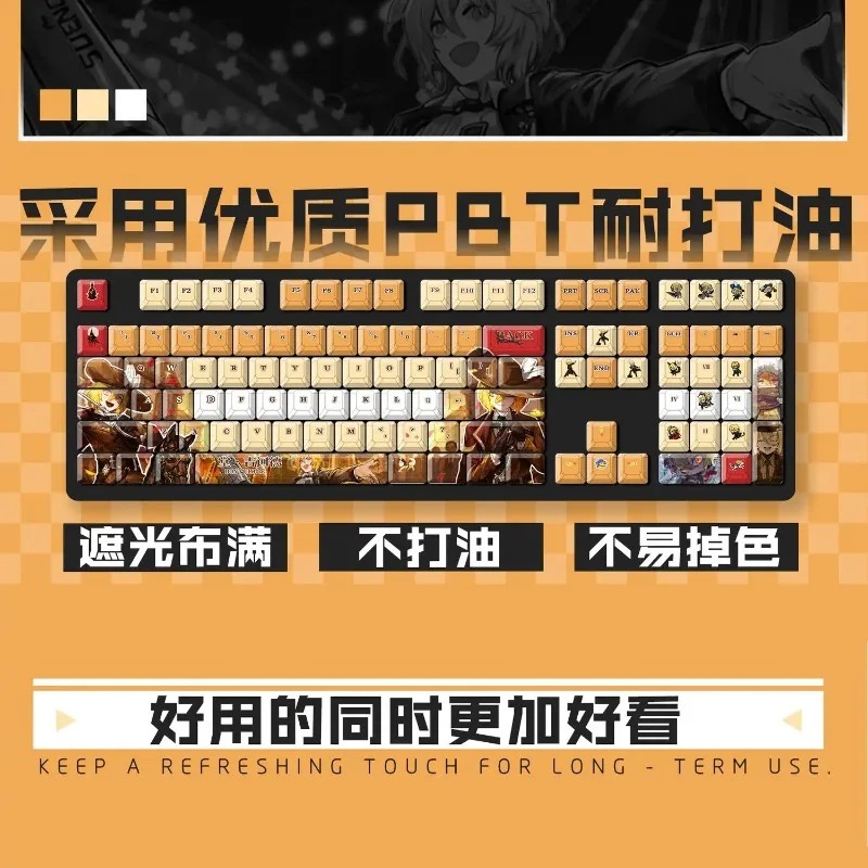 Gaming Keyboard Mechanical - Tema Oyunu Mekanik Klavye Tuş Takımı