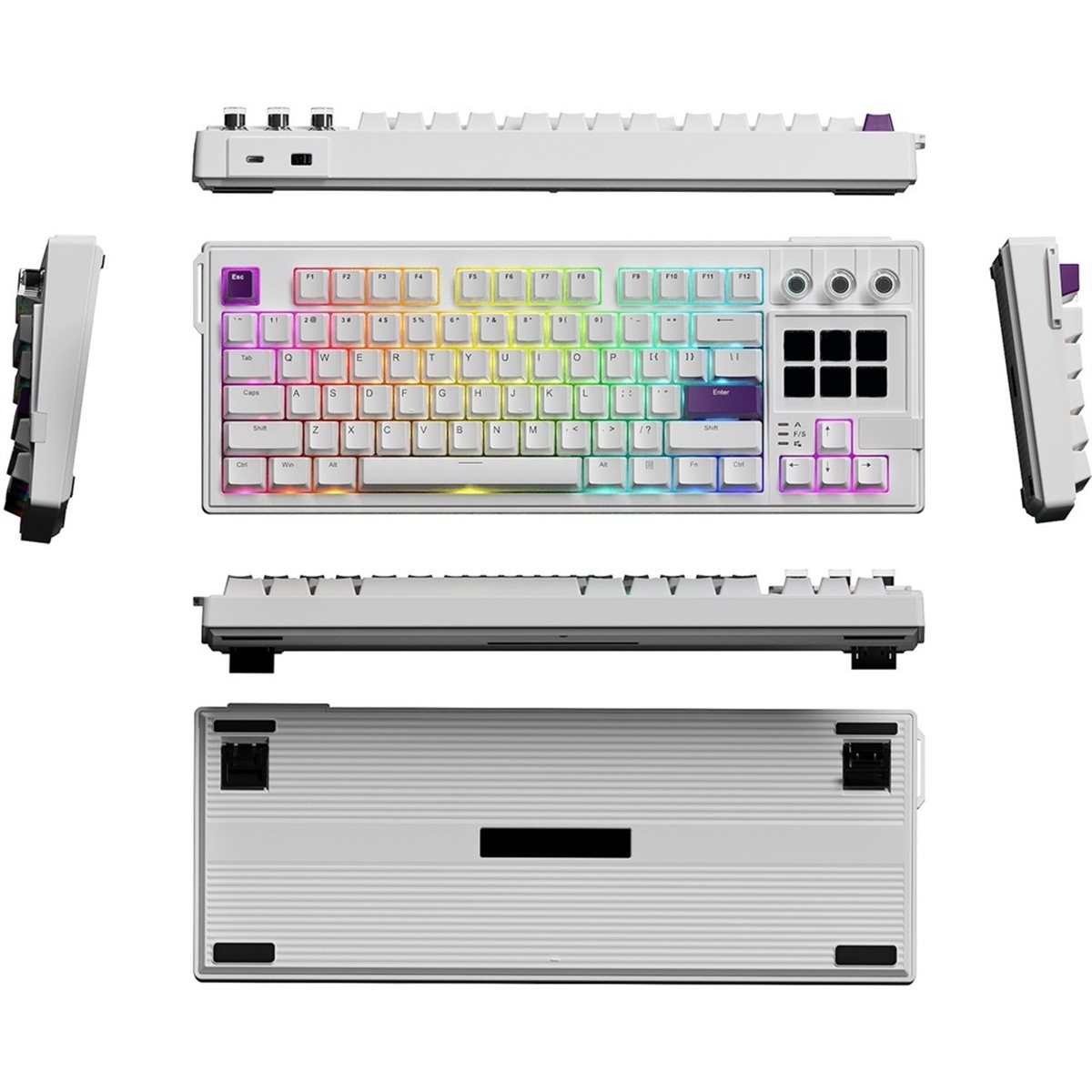 Gaming Keyboard Mechanical - güncelleme. K1 PRO Görsel Mekanik Klavye