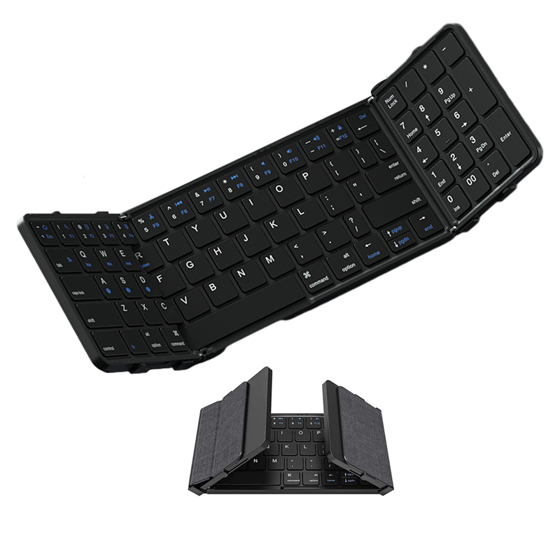 Gaming Keyboard Budget - Sayısal Tuş Takımlı Katlanabilir Bluetooth Klavye