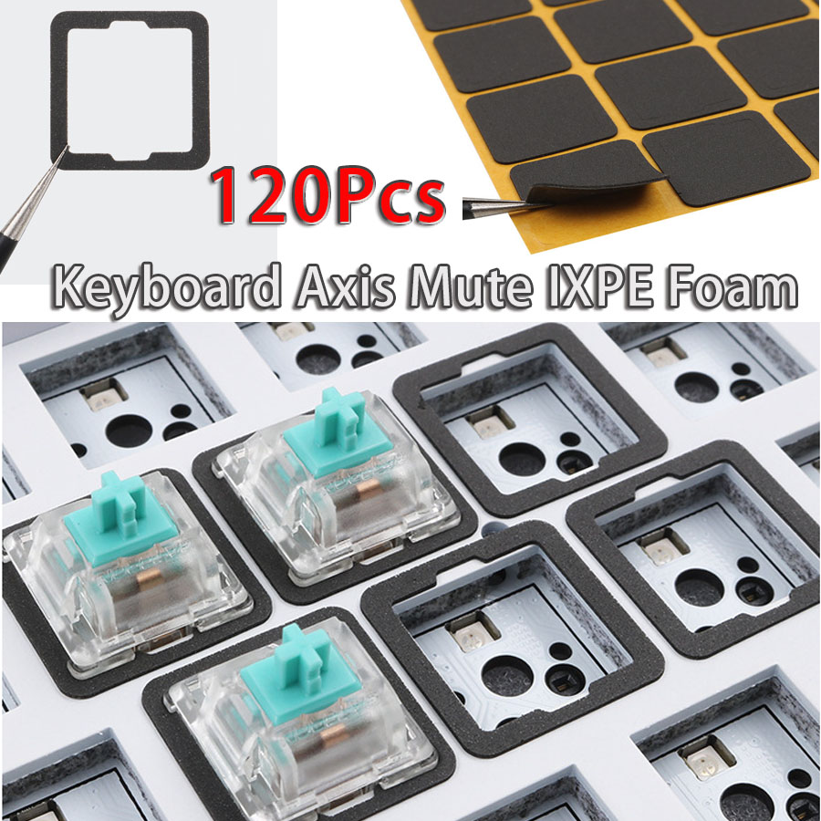 Foam Dampener Sheet - 120 adet DIY klavye eksen arası