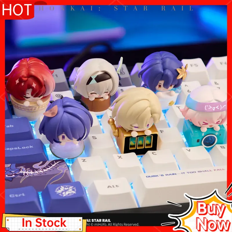 Gaming Keyboard Ergo - Mihoyo Honkai Star Rail Anime Figürü