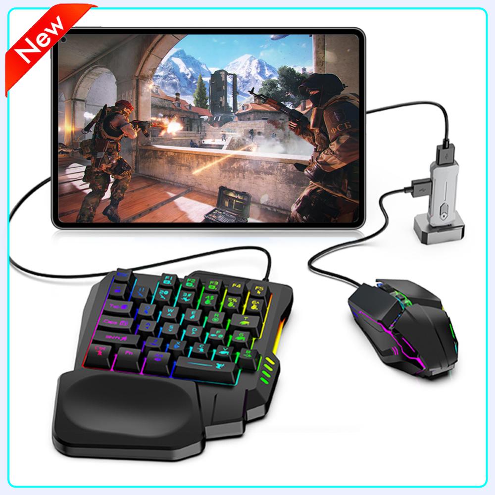 Gaming Keyboard Extension - 5'i 1 Arada Mobil Oyun Dönüştürücü
