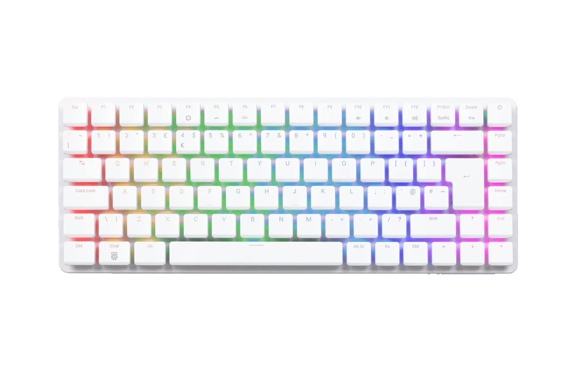 Gaming Keyboard Mechanical - Raspberry Pi 500+ Plus Bilgisayar hepsi