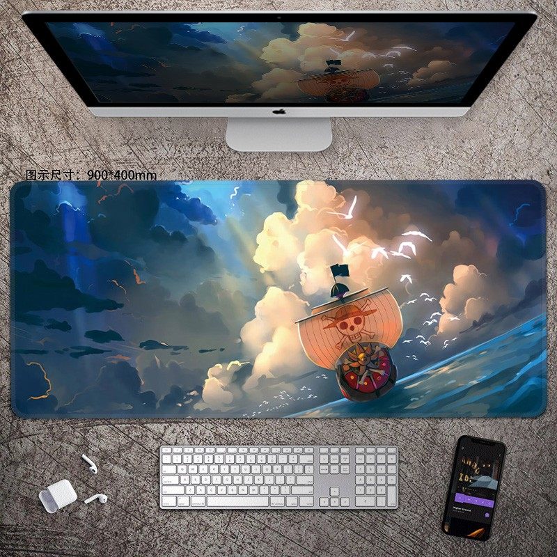 Gaming Keyboard Esports - Animasyon TEK PARÇA Deri Mouse Pad
