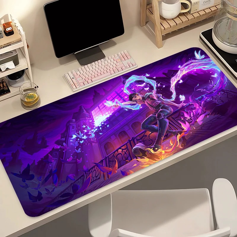 Gaming Keyboard Esports - Mouse Pad Gamer Bilgisayar Anime PC