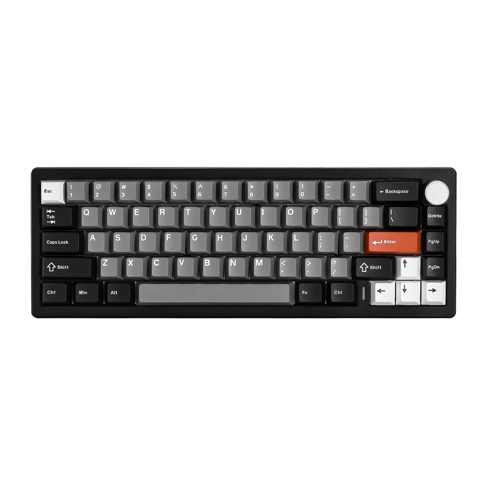 Gaming Keyboard Mobile - YUNZII AL68 Siyah QMK/VIA Mekanik Klavye,