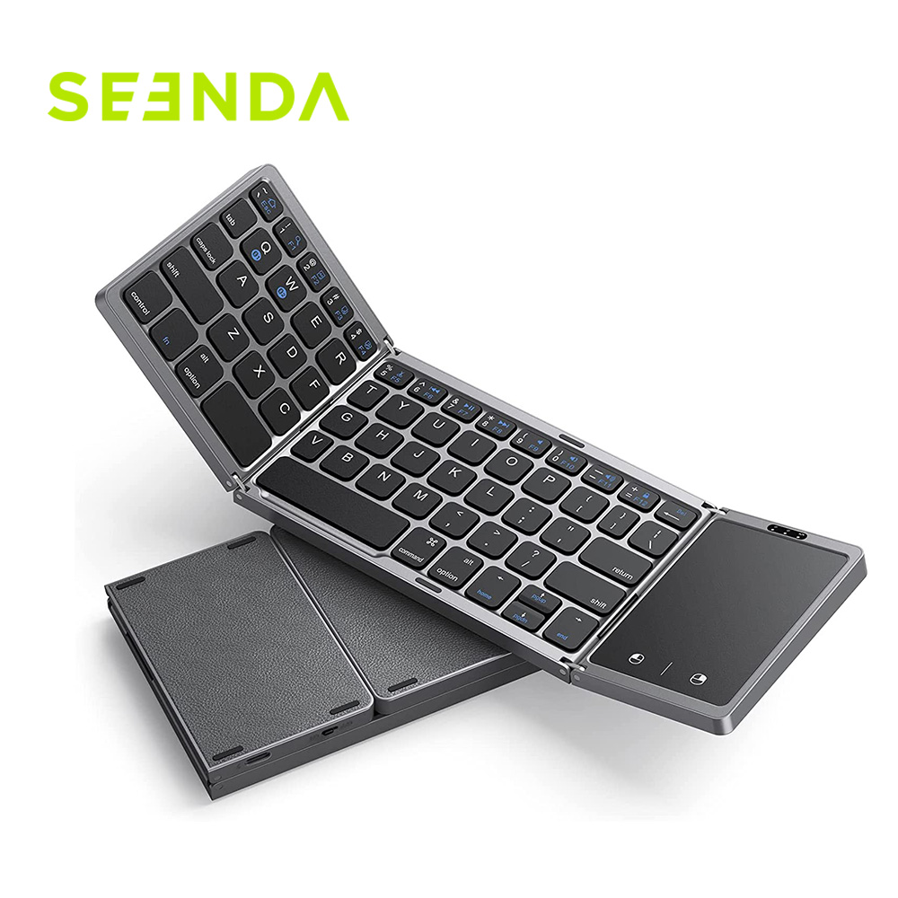Gaming Keyboard Budget - Seenda Katlanabilir Kablosuz Bluetooth Klavye PC