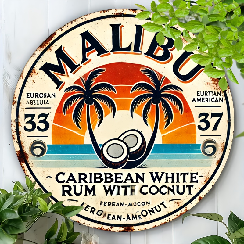Vintage Malibu Rum Hindistan C - Brass Weight Plate incelemesi ve fiyatı