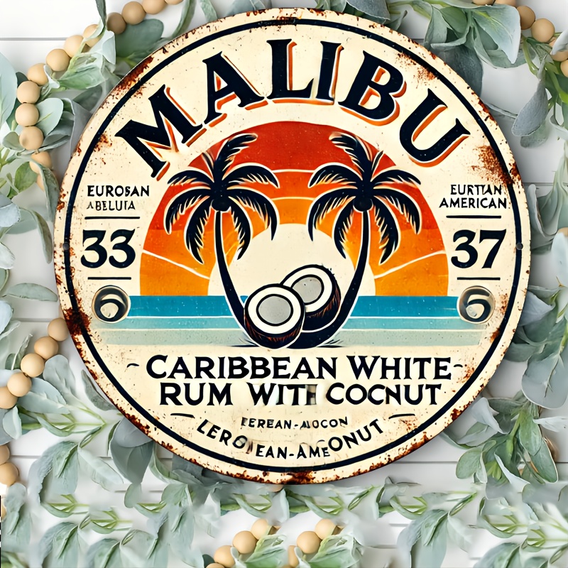 Vintage Malibu Rum Hindistan C - Brass Weight Plate incelemesi ve fiyatı