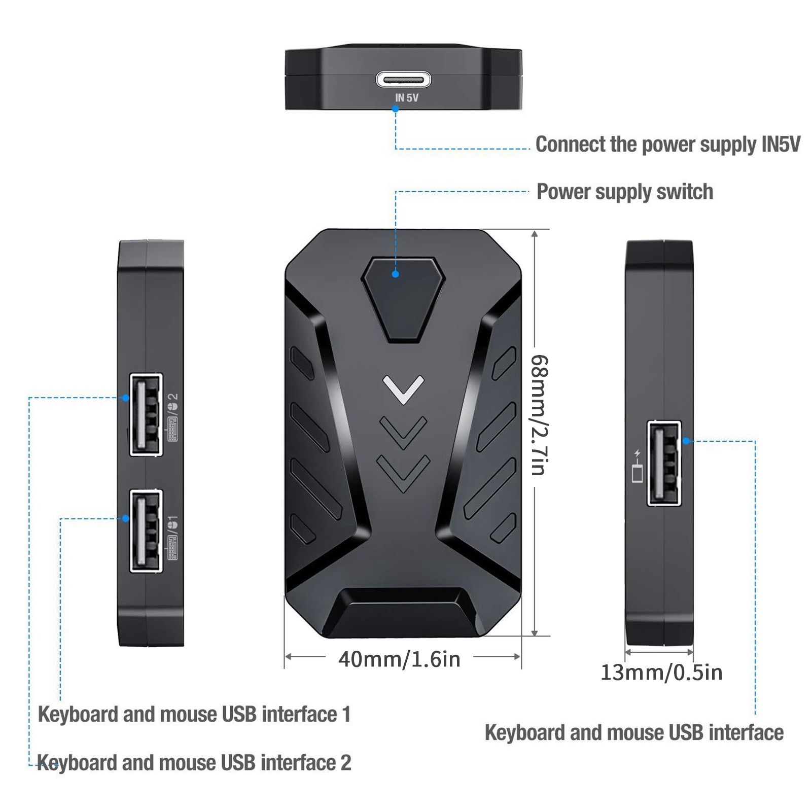 Oyun Klavyesi Fare Dönüştürücü - Gaming Keyboard Mobile incelemesi ve fiyatı