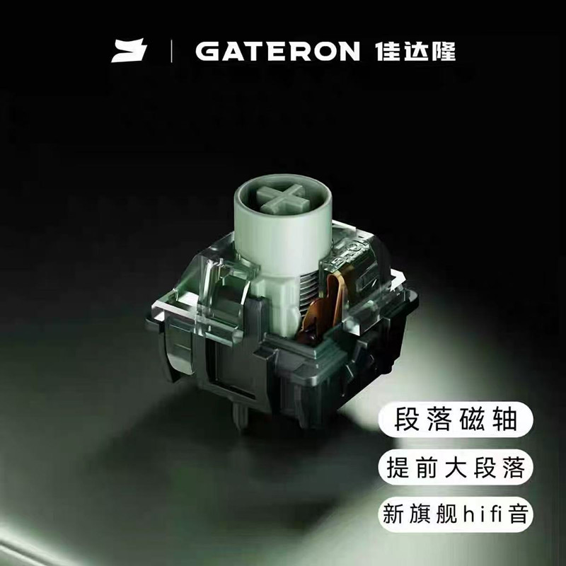 GATERON Manyetik Jade Emerald  - Gaming Keyboard Magnetic Switches incelemesi ve fiyatı