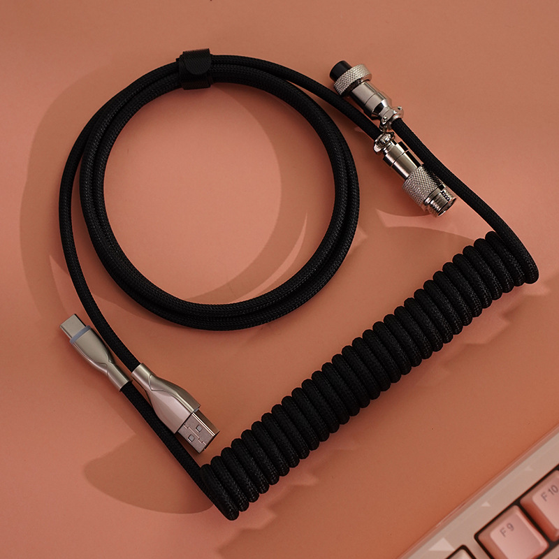 Tip C USB Aviator Sarmal Kablo - Gaming Keyboard Extension incelemesi ve fiyatı