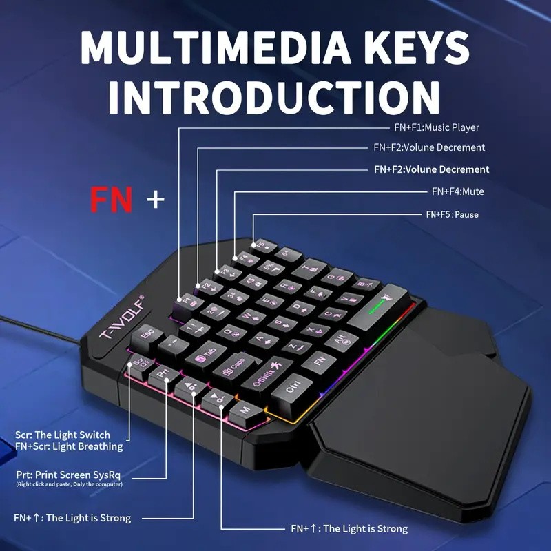 FocusOnPC TF900 2'si 1 Arada M - Gaming Keyboard Mobile incelemesi ve fiyatı
