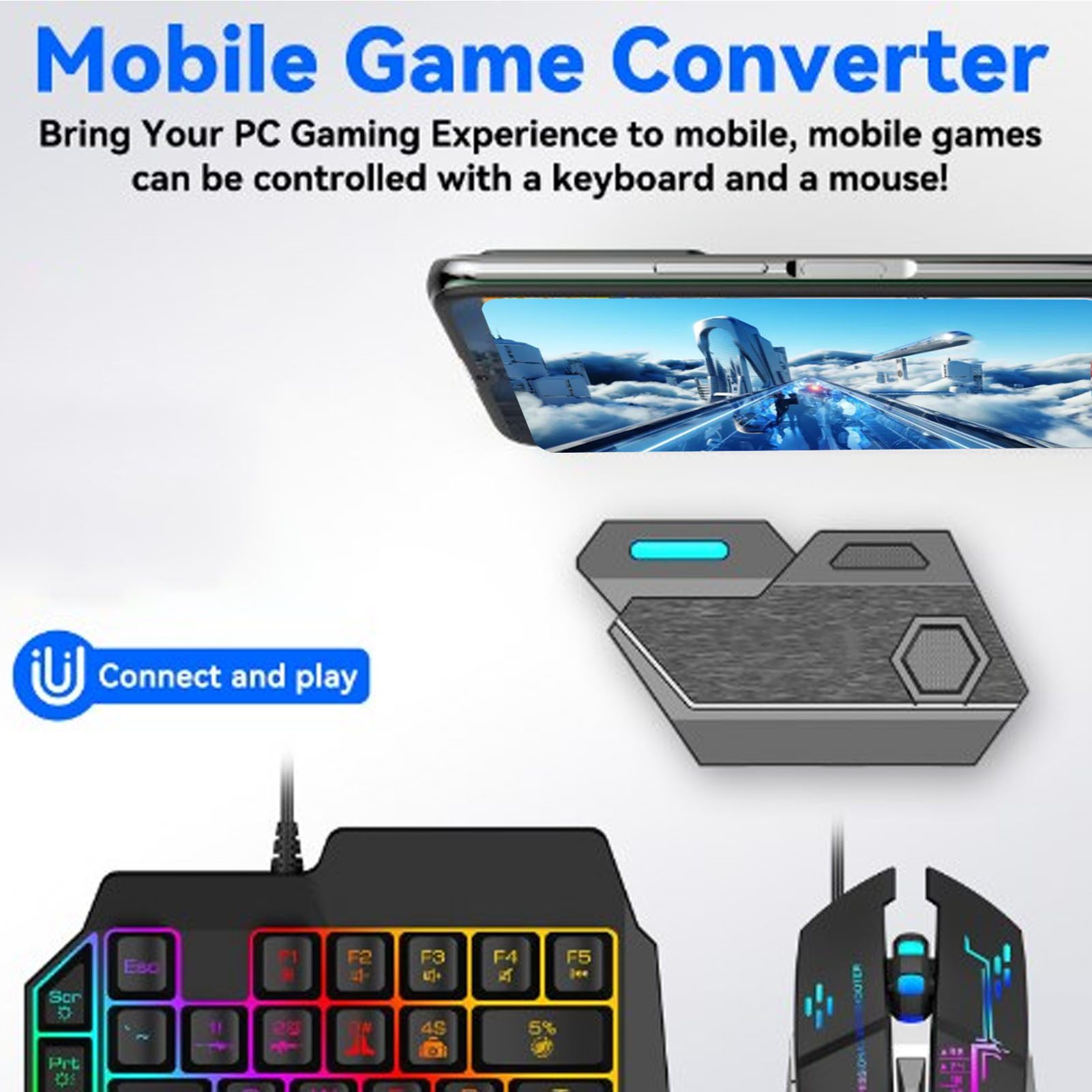 Mobil Oyun Combo Paketi Blueto - Gaming Keyboard Mobile incelemesi ve fiyatı