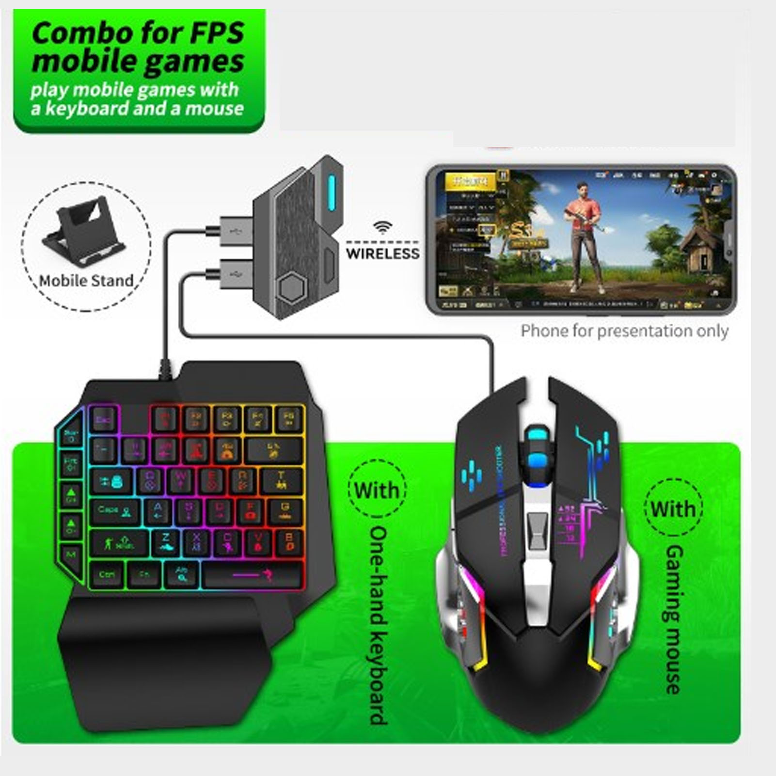 Mobil Oyun Combo Paketi Blueto - Gaming Keyboard Mobile incelemesi ve fiyatı