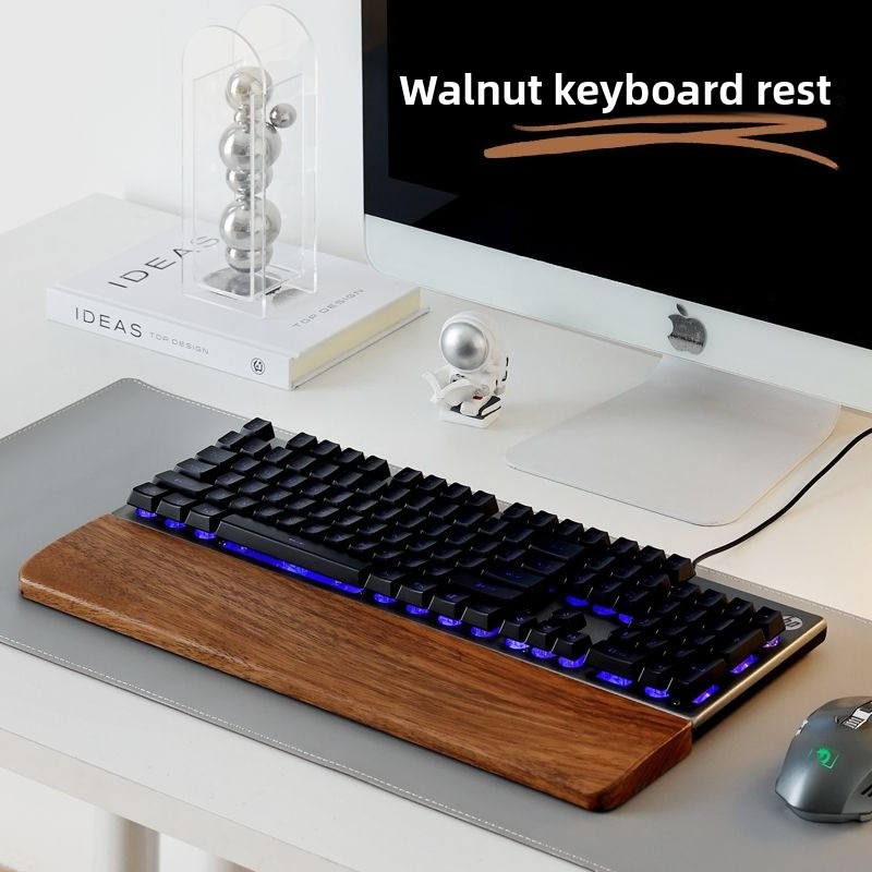 Masif Ahşap Klavye Bilek Deste - Gaming Keyboard Ergo incelemesi ve fiyatı