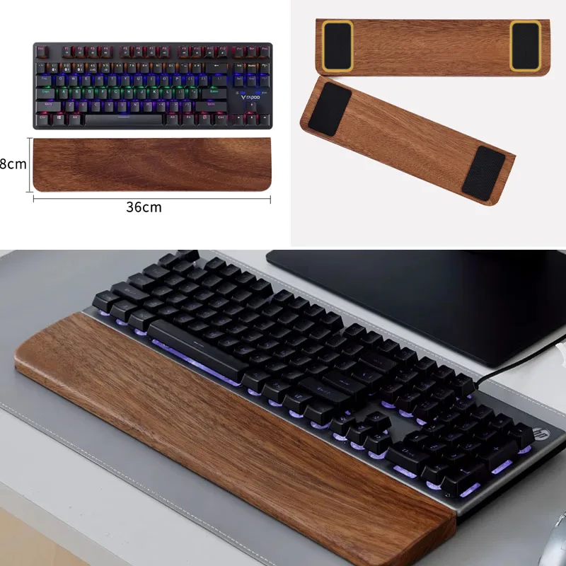 Masif Ahşap Klavye Bilek Deste - Gaming Keyboard Ergo incelemesi ve fiyatı
