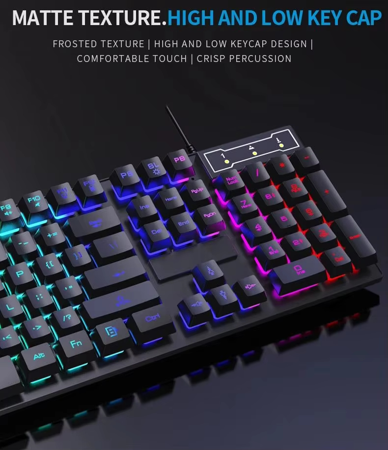 RGB Kablolu Mekanik Klavye 104 - Gaming Keyboard Budget incelemesi ve fiyatı