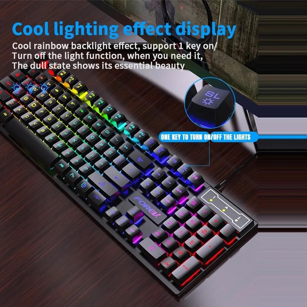 Kebidumei 104 tuşlu arkadan ay - Gaming Keyboard Budget incelemesi ve fiyatı