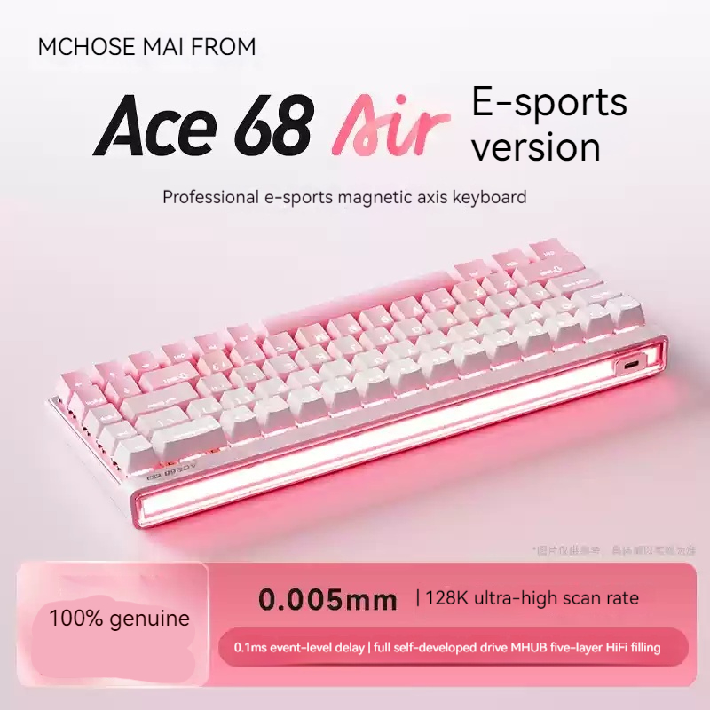 Mchose Ace68 Air Manyetik Ekse - Gaming Keyboard Esports incelemesi ve fiyatı